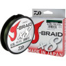 Шнур DAIWA J-Braid X8 0,10мм 150м dark green 12751-010RU