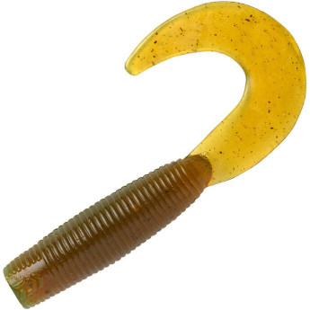 Твистер DAIWA Bait Junkie Grub 2.5 (6.35см) Motor Oil UV (упаковка - 8шт)