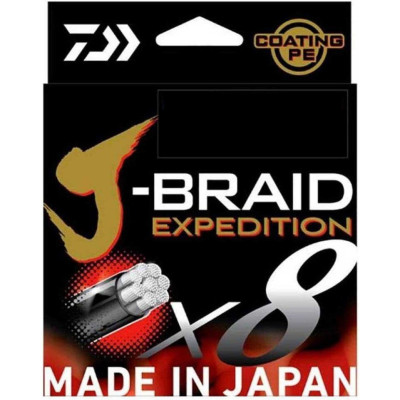 Леска DAIWA J-BRAID EXPEDITION×8E 0.16mm-150m SMASH ORANGE